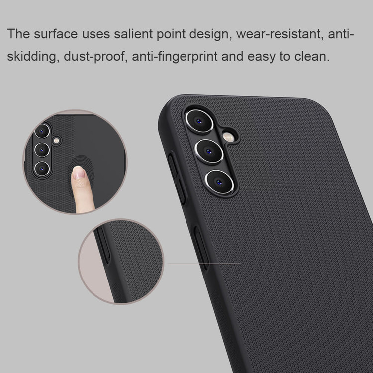 کاور نیلکین مدل Super Frosted Shield مناسب برای گوشی موبایل سامسونگ (2023) Galaxy A14 4G