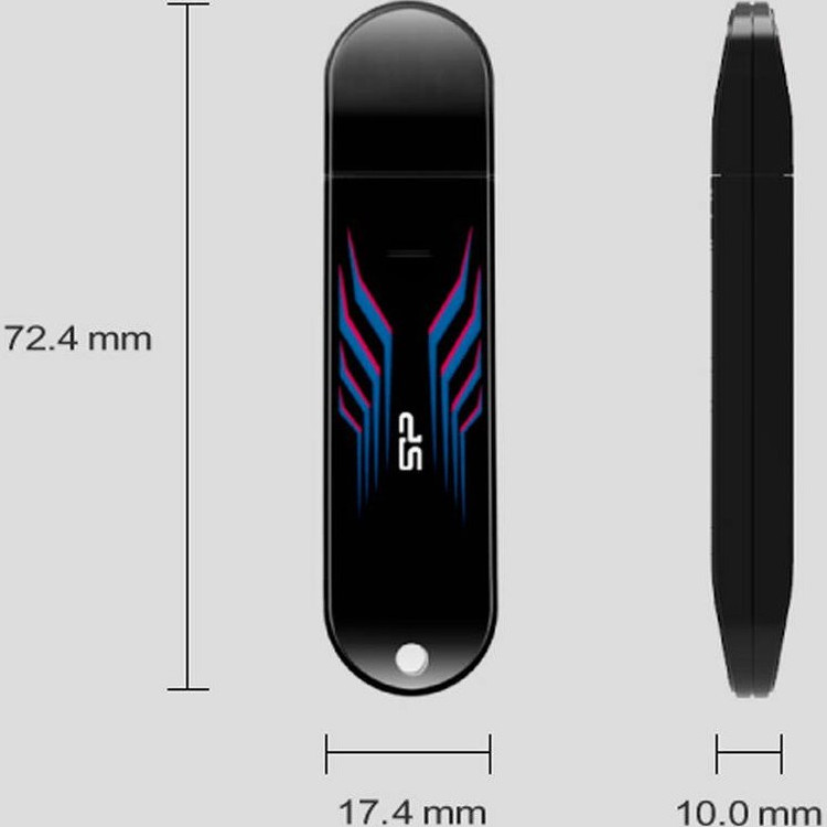 فلش مموری سیلیکون پاور Blaze B10 USB 3.2 ظرفیت 256 گیگابایت