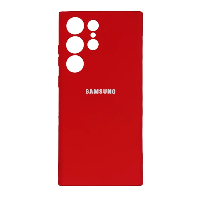 کاور سیلیکونی اصلی( گرید A) مناسب برای گوشی موبایل سامسونگ (2023) GALAXY S23 Ultra 5G