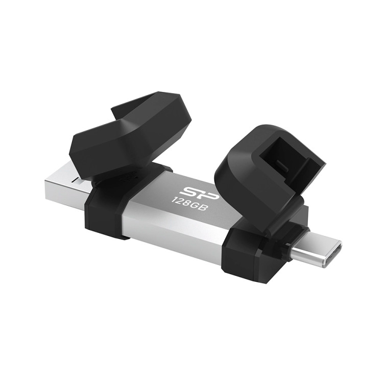 فلش مموری USB3.2 سیلیکون پاور مدل Mobile C51 ظرفیت 128 گیگابایت