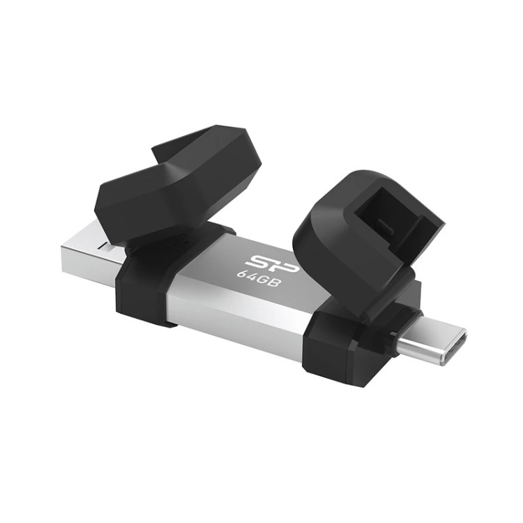 فلش مموری USB3.2 سیلیکون پاور مدل Mobile C51 ظرفیت 64گیگابایت