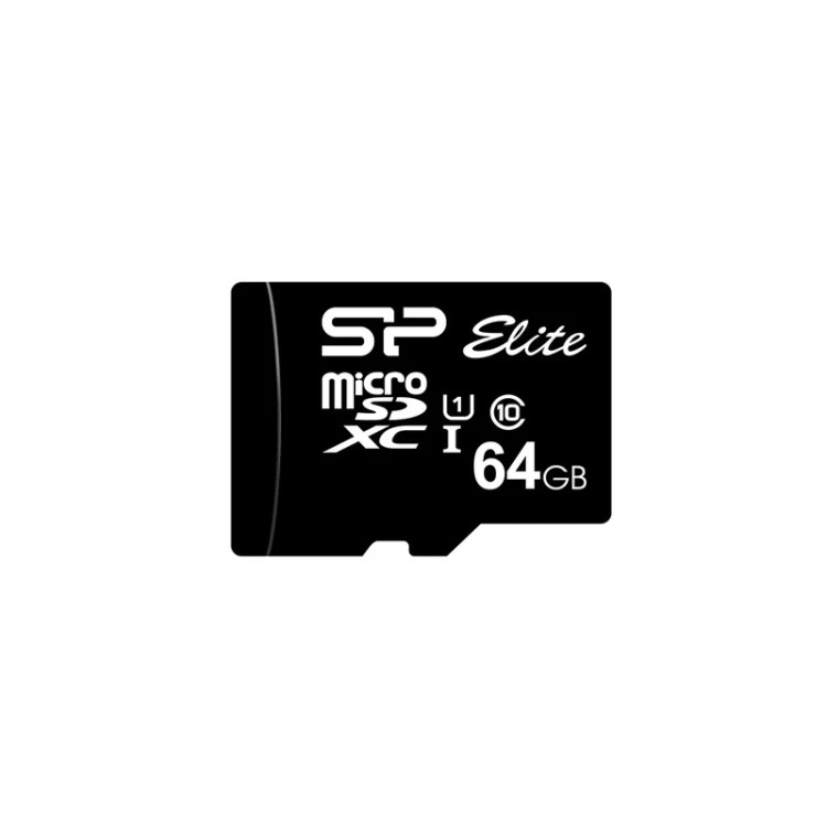 کارت حافظه microSDXC سیلیکون پاور مدل Elite کلاس 10 استاندارد UHS-I U1 سرعت 100MBps ظرفیت 64 گیگابایت